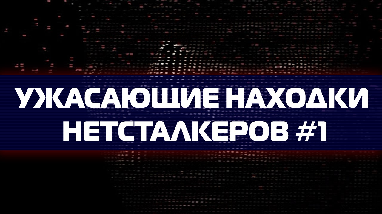 Ужасающие находки нетсталкеров #1