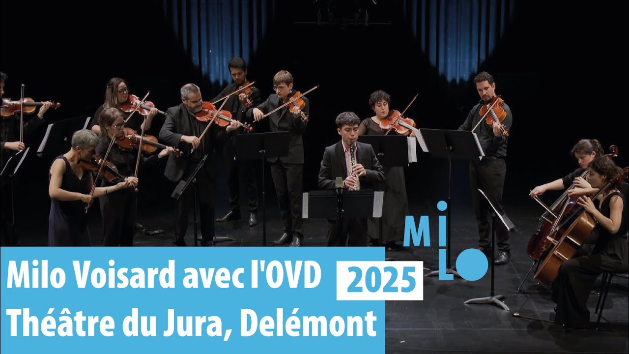 2025 - Milo Voisard avec l'OVD - Théâtre du Jura, Delémont