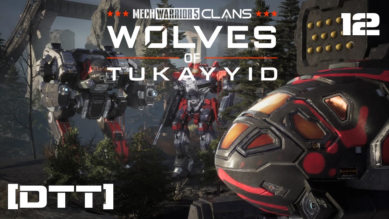 Тушение ужасного огня - [Mechwarrior 5: Clans Wolves Of Tukayyid DLC, 12]