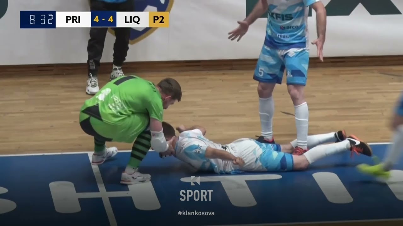 Golat e ndeshjes finale të futsallit: Prishtina 01 - Liqeni - Klan Kosova 03.06.2023