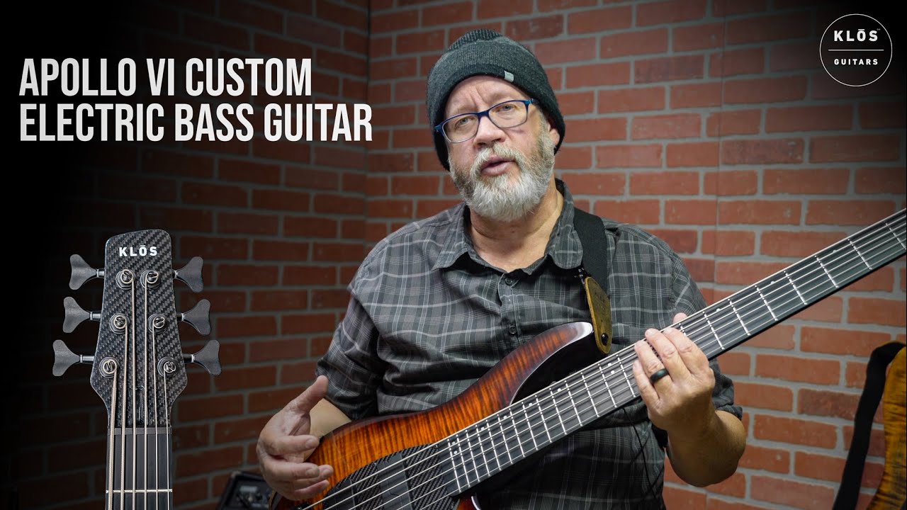 Apollo VI Custom Carbon Fiber 6 String Bass demo with Russ Hodges