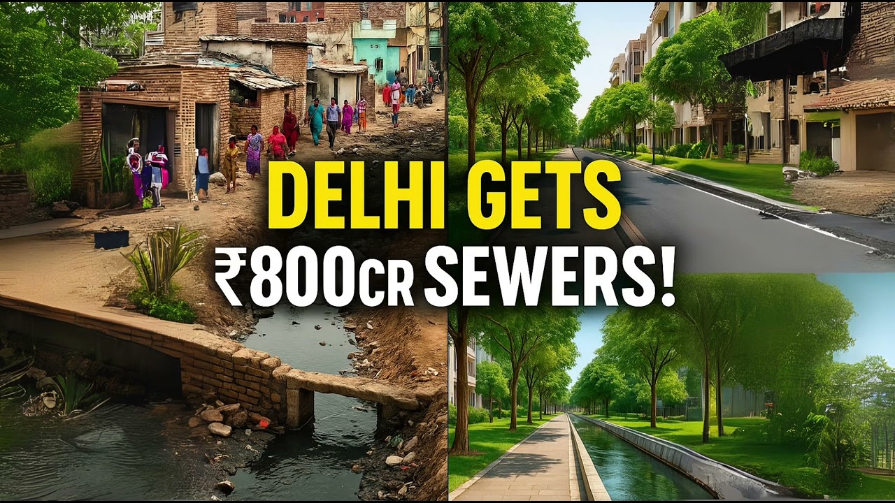 Delhi Gets ₹800 Crore for Sewers & Water Recycling &mdash; Real Fix or Temporary Fix? 🚰🏙️