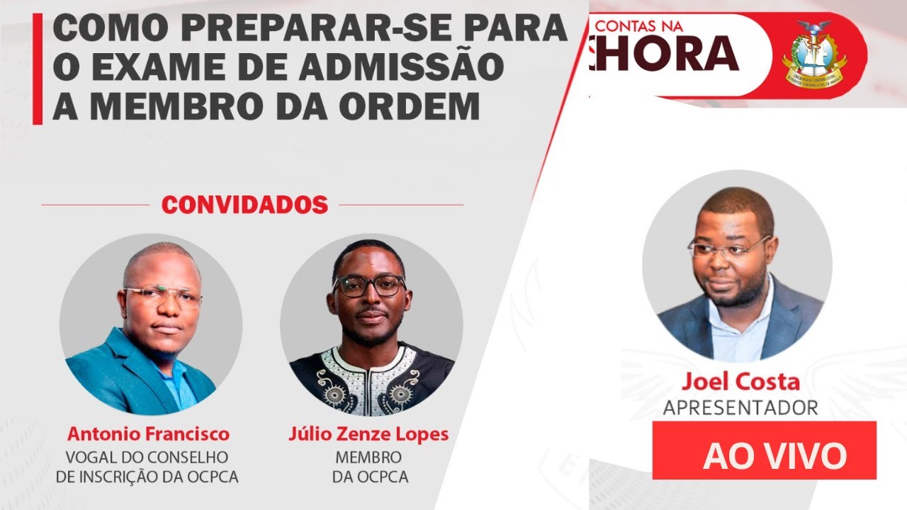 Passo a Passo para Ser um Contabilista Certificado em Angola | EXAME DA ORDEM DE 2025_OCPCA