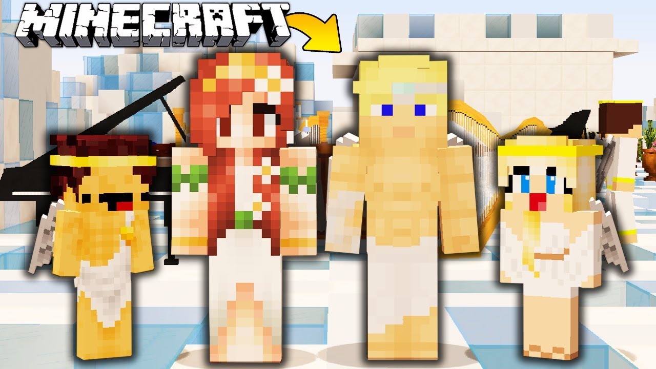 RODZINA ANIOŁÓW W MINECRAFT || MINECRAFT RODZINA