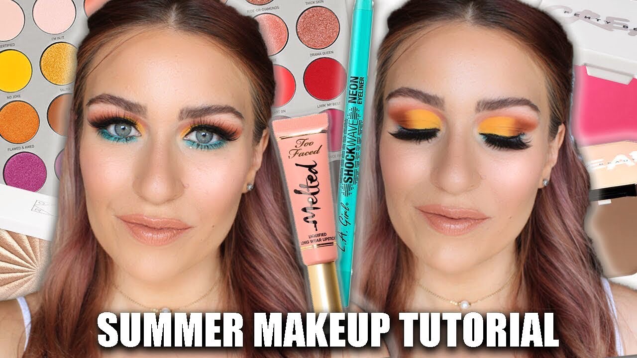 SUMMER MAKEUP TUTORIAL 2020 | Sweat Proof Makeup Hacks | Jaclyn Hill Volume 2
