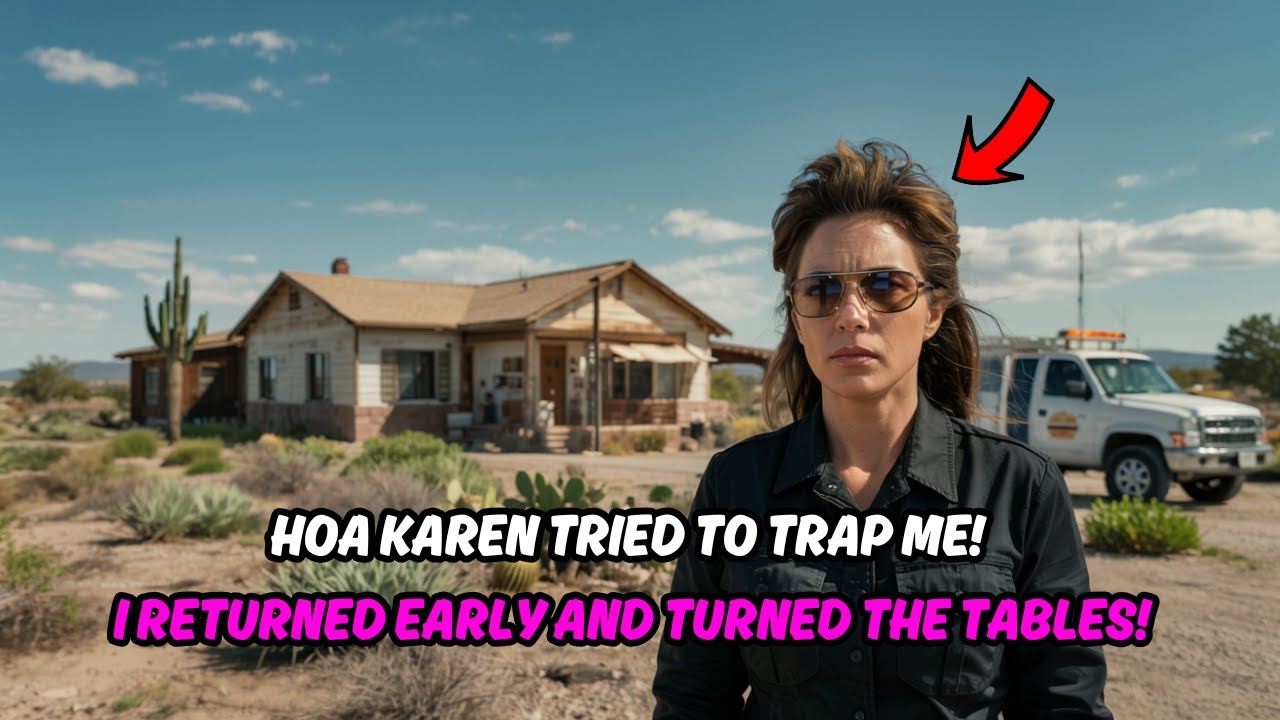 HOA Karen Calls 911 When I Return Early From A Trip & See Her Cut MY RANCH POWER- Wants ME ARRESTED!