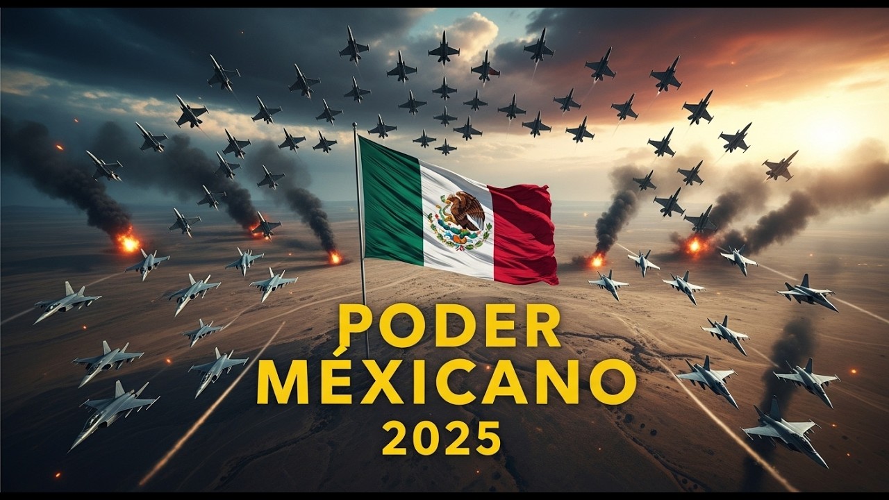 &iexcl;Impactante! El poder militar de M&eacute;xico en 2025 🇲🇽