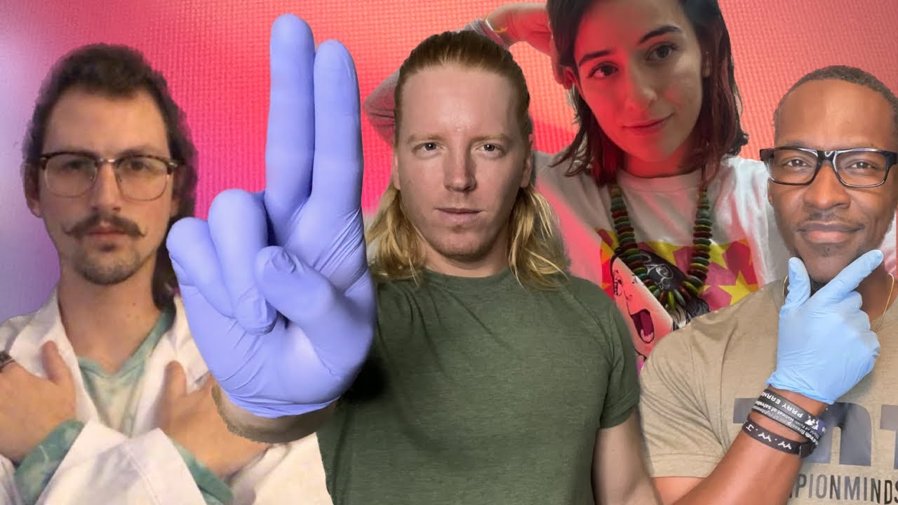 ASMR With Friends | The Four Doctors Cranial Nerve Exam