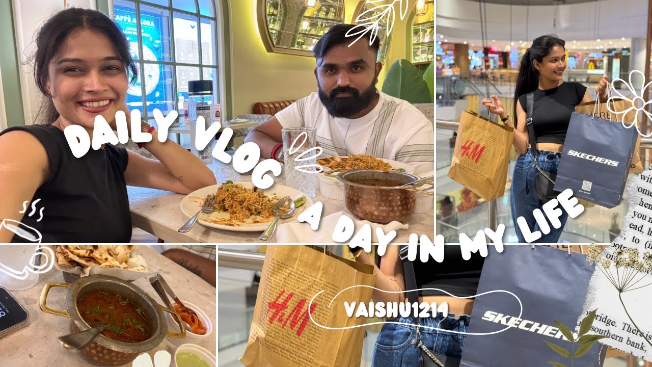 Travel, Work, Shopping & Dinner date with Sheth ❤️‍🩹|| khup divsanni daily routine vlog||#vaishu1214