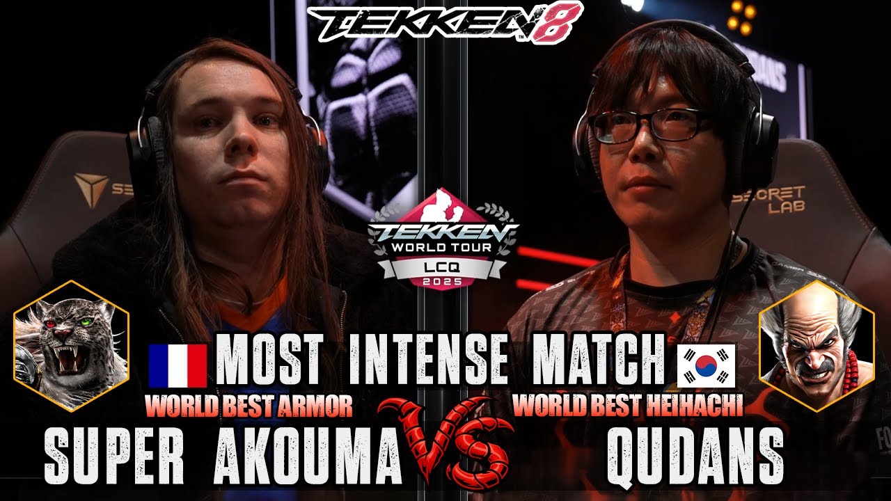 TWT LCQ 2025 ▰ QUDANS 🇰🇷 (Heihachi) Vs SUPER AKOUMA 🇫🇷 (Armor King) ▰ T8 TOP - 128 Winner Matches!