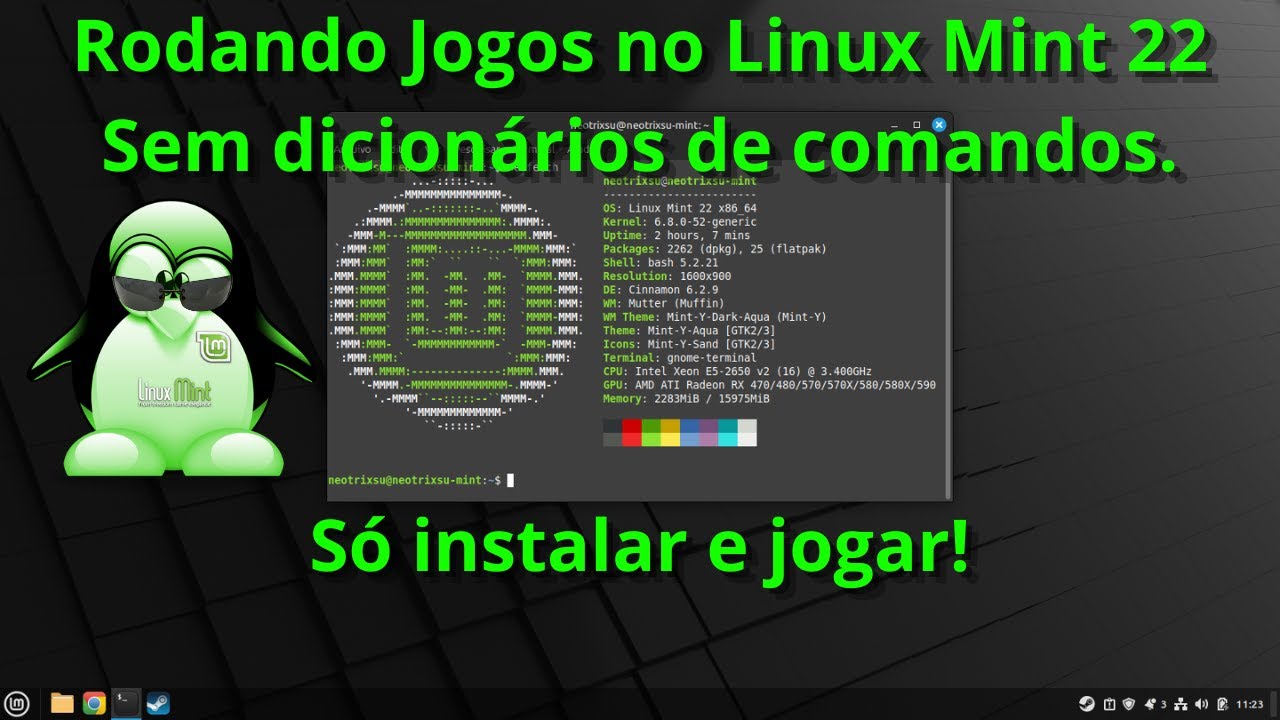 HOGWARTS LEGACY LINUX MINT | PREPARANDO A DISTRO!