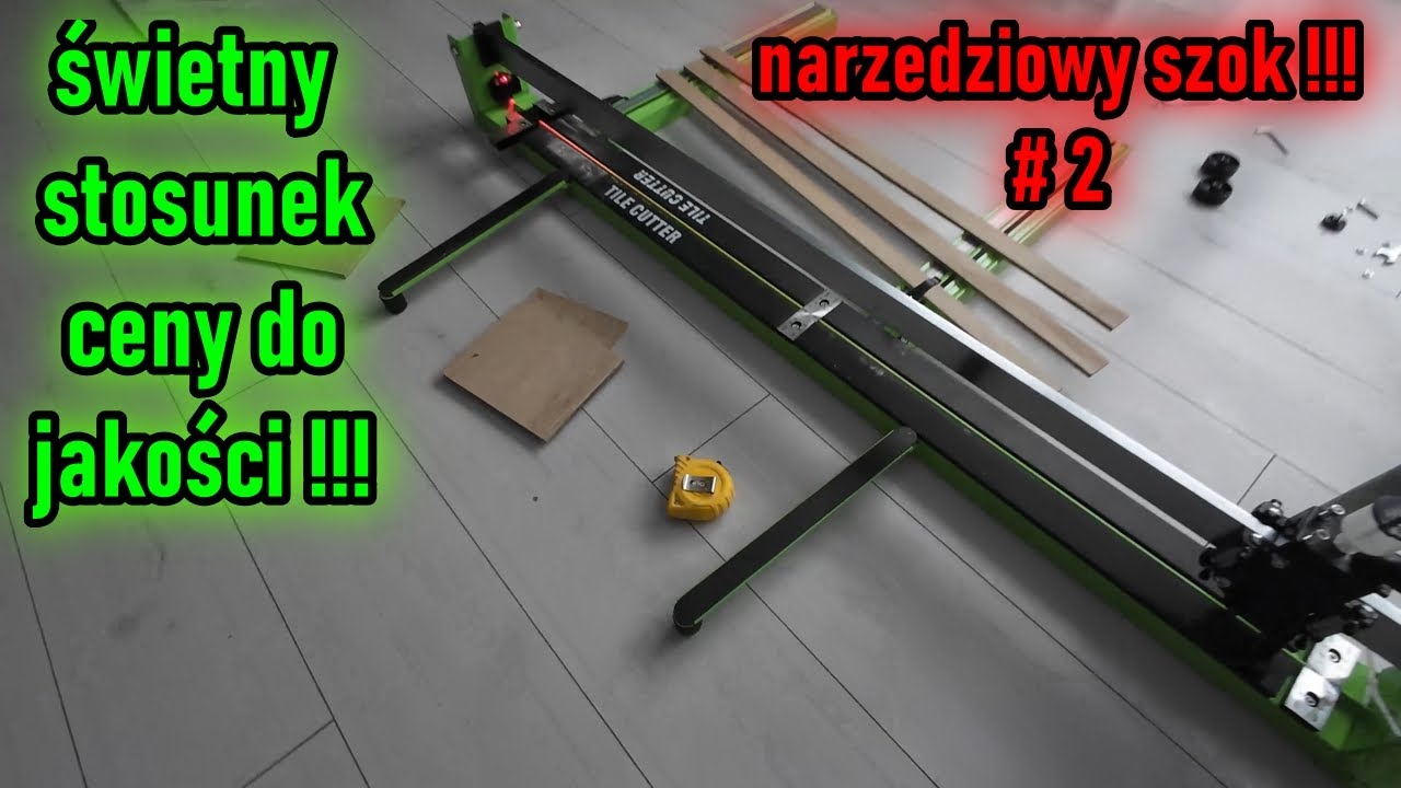 ręczna maszynka do cięcia gresu 120 cm, narzędziowy szok #2