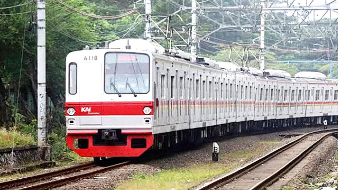 STASIUN GROGOL ‼️ KOMPILASI KRL COMMUTER LINE DAN KERETA API BANDARA