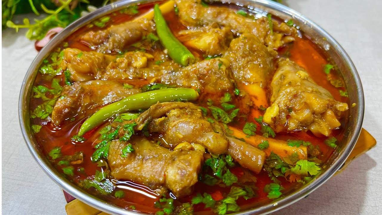 Mutton Paya Recipe | مٹن پائے بنانے کا آسان طریقہ | Winter Special Mutton Paya Recipe