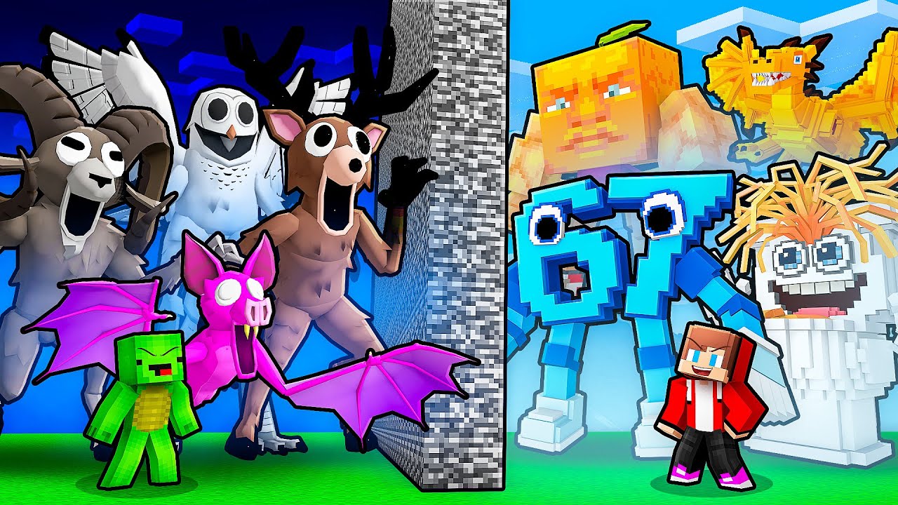 JJ and Mikey: ITALIAN BRAINROTS vs 99 NIGHTS IN THE FOREST Battle in MInecraft - Maizen