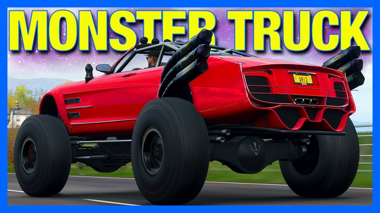 Forza Horizon 4 : MONSTER TRUCK!! (FH4 How To Get The Quartz Regalia Type-D)