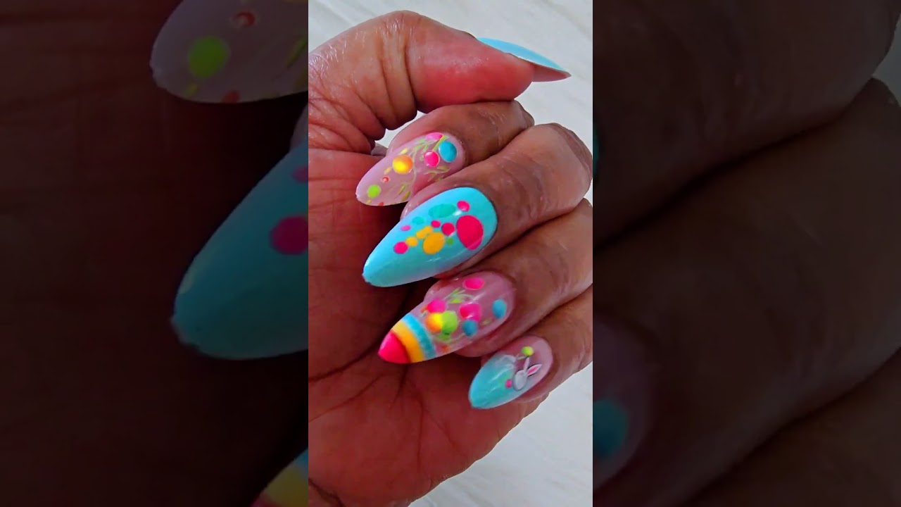 💕" Easter Nails That Pop!🐰✨️💅🇨🇦DIY Luxury Press-ons! 