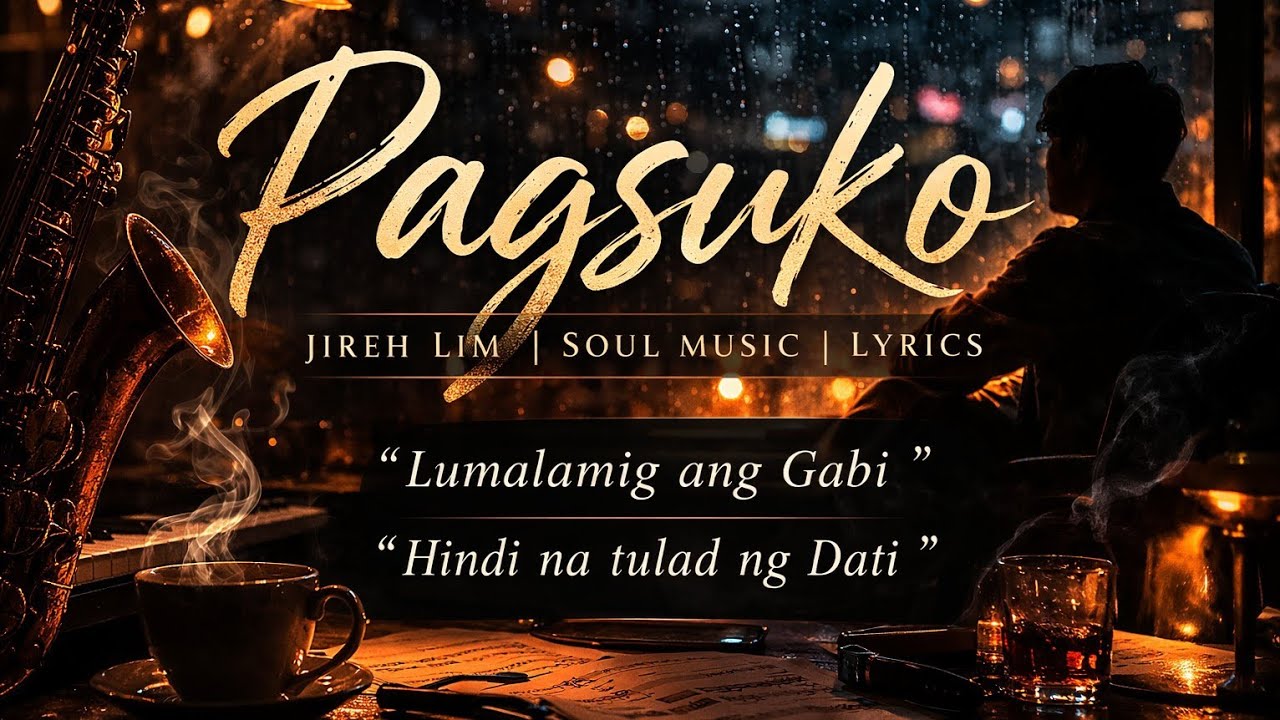 Pagsuko Lyrics - Lumalamig ang Gabi Hindi na Tulad ng Dati | Jireh Lim | Soul Music 