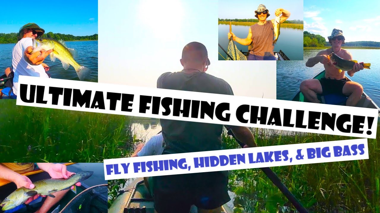 The ULTIMATE 3 Day Fishing Challenge: Fly Fishing, Gear Check, Hidden Lakes, and Big Bass!