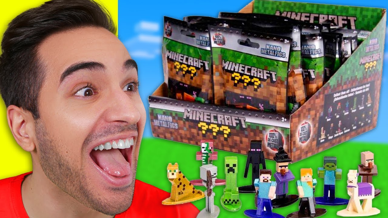 APRO UN BOX GIGANTE DI MINECRAFT