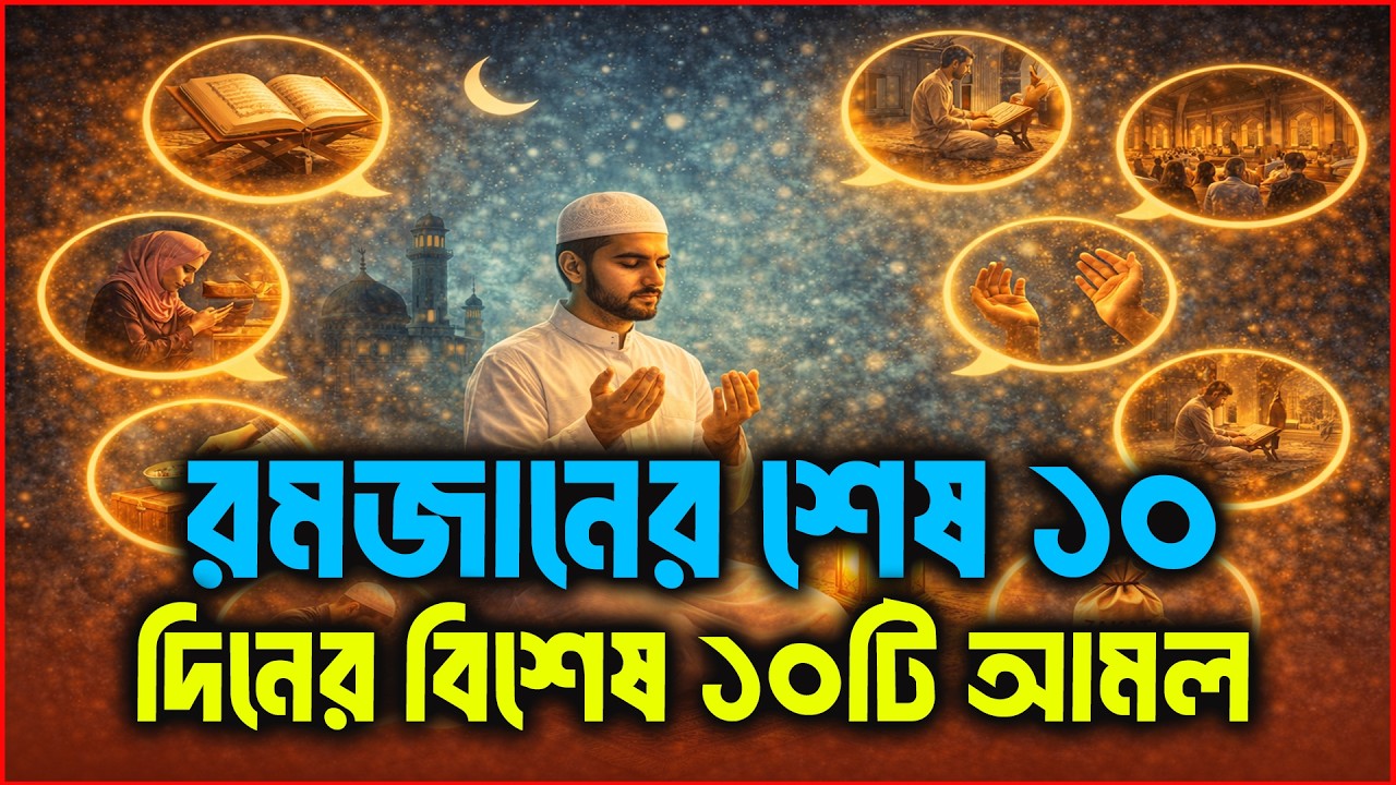 রমজানের শেষ ১০ দিনের বিশেষ ১০টি আমল  | ইসলামিক সাওয়াল জাওয়াব | Rj Safwan | JAGOFM