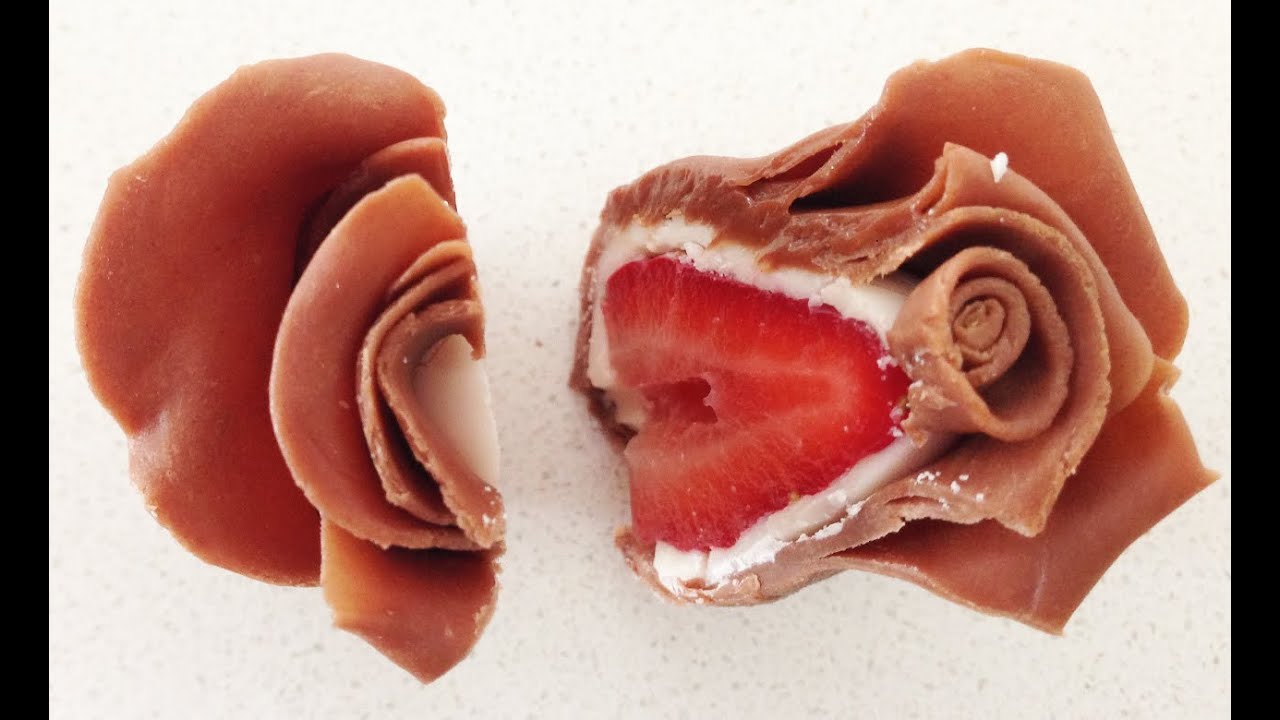 Chocolate Strawberry Roses HOW TO COOK THAT Ann Reardon