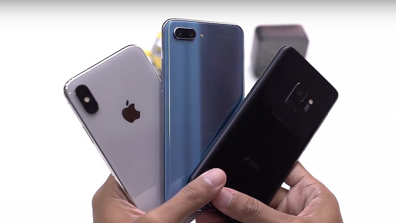 KECIL, KENCENG, MEWAH | (Honor 10 vs iPhone X vs Galaxy S9)