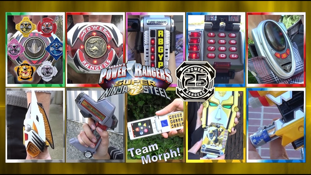 Dimensions in Danger Morph (Power Rangers Super Ninja Steel) *Посвящение фанатам к 25-летию*