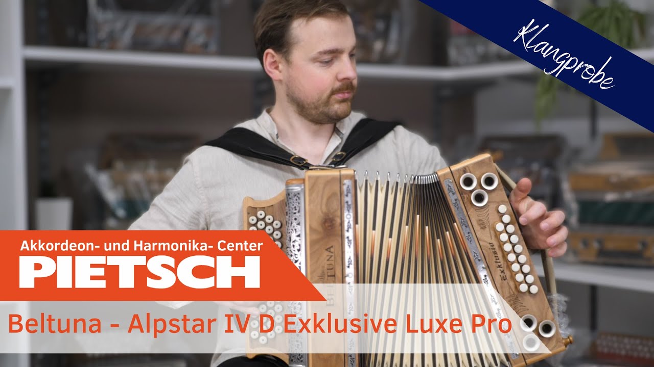 Steirische Harmonika - Beltuna Alpstar IV D Exklusive Luxe Pro - Klangprobe