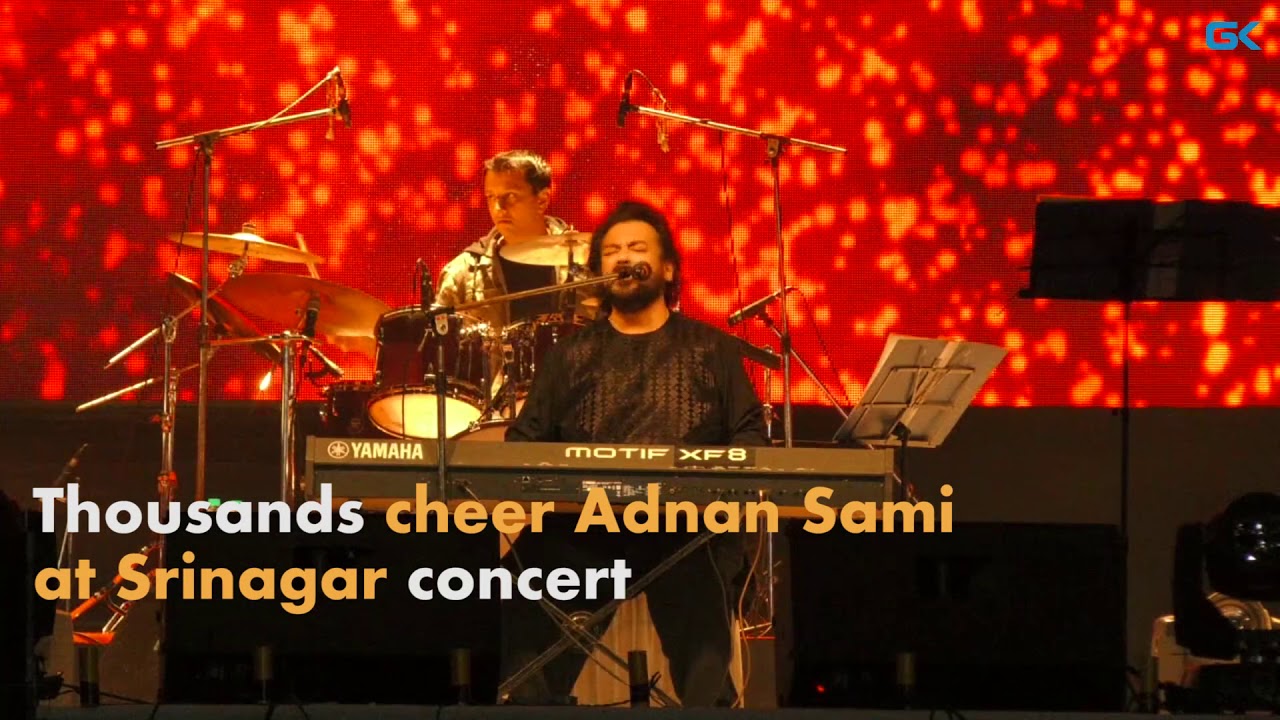Thousands cheer Adnan Sami at Srinagar concert
