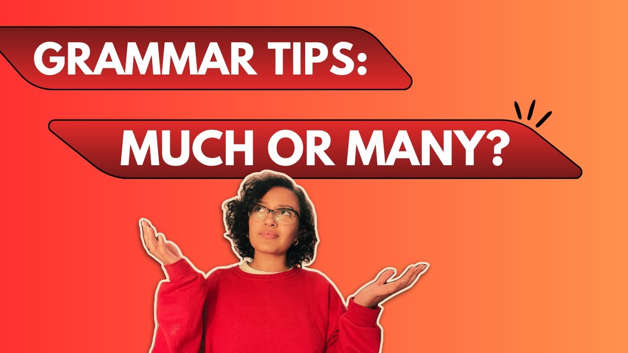 Much or Many - the rule you actually need!