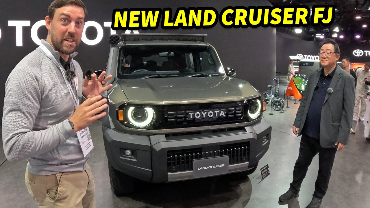 This was unexpected. Hands on with Toyota's new Off-road focused Land Cruiser FJ