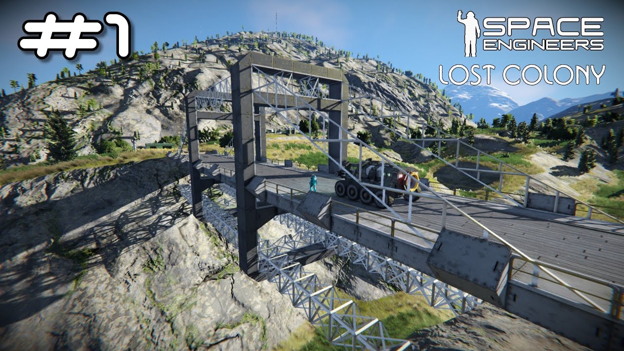 [#1] Пробуем сценарий от разработчиков на русском языке ● Space Engineers ● Lost Colony