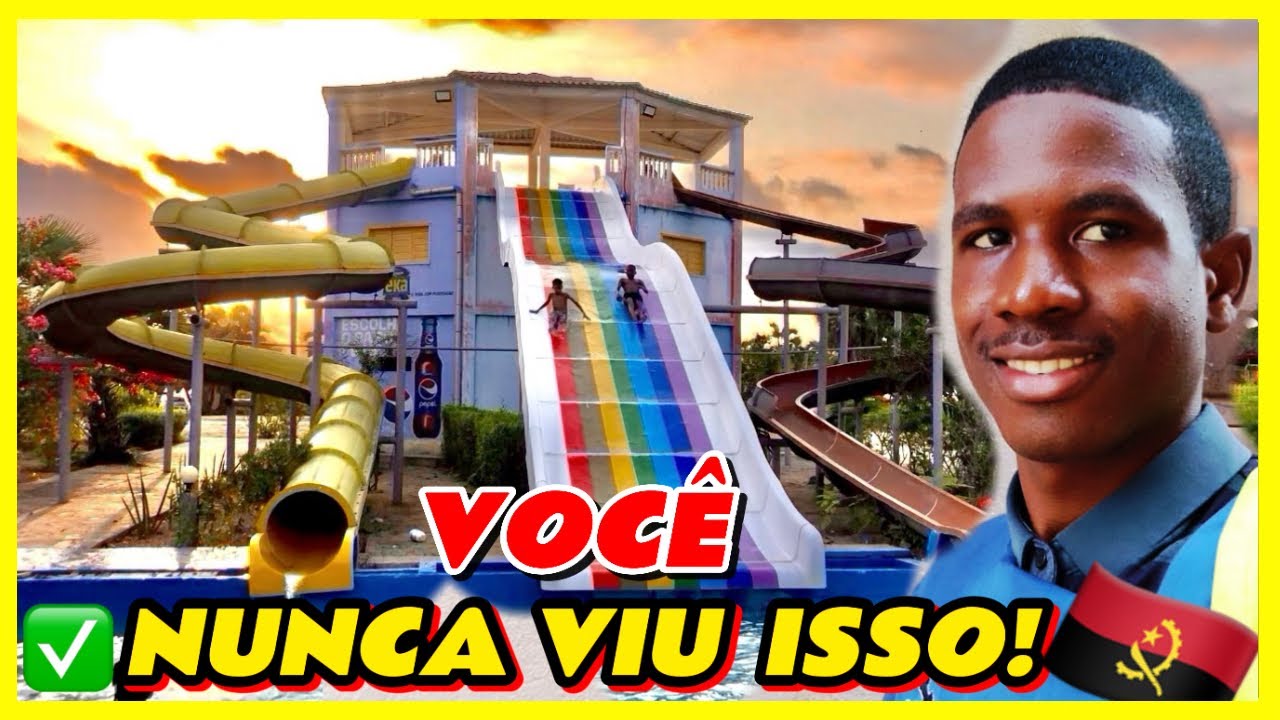 COMO FUNCIONA O PARQUE AQUÁTICO? TARTARUGA MARINHA ESTALAGEM DO WEMBELE KICOMBO, SUMBE ANGOLA 🇦🇴 