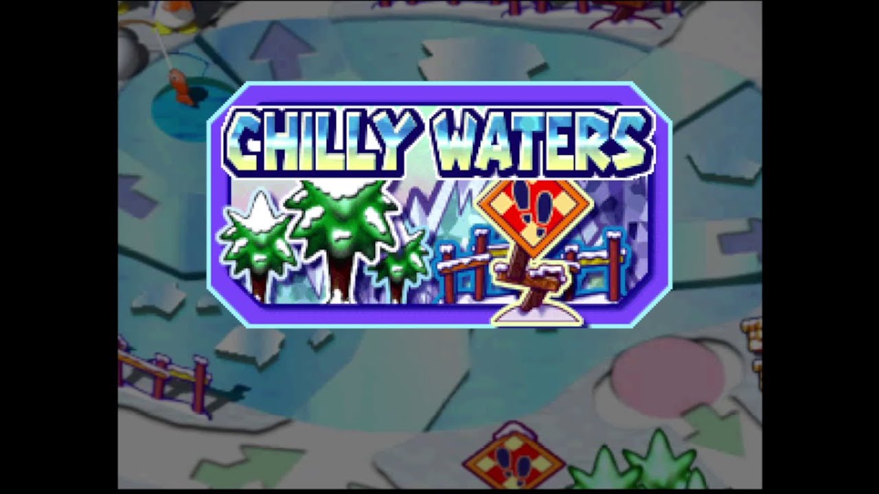 Mario Party 3 - Chilly Waters [CPU Battle] GL vs Browno vs Tess_vd67 vs FunGuyEli