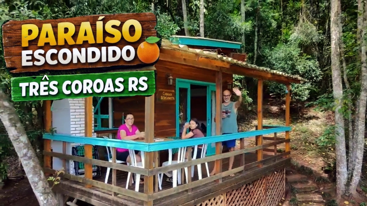 PASSAMOS UM FIM DE SEMANA NESSE PARAÍSO NA SERRA GAÚCHA 🍊 CABANA BERGAMOTA