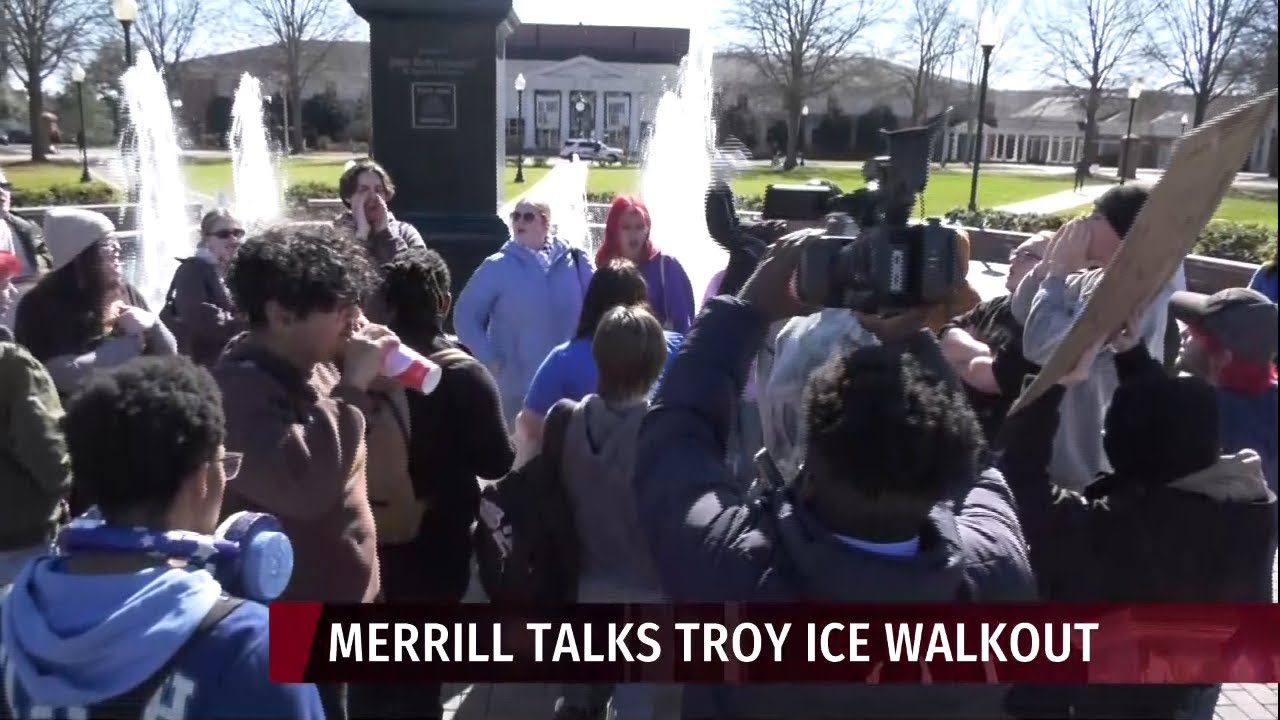 Protest Opposition - TROY TrojanVision News