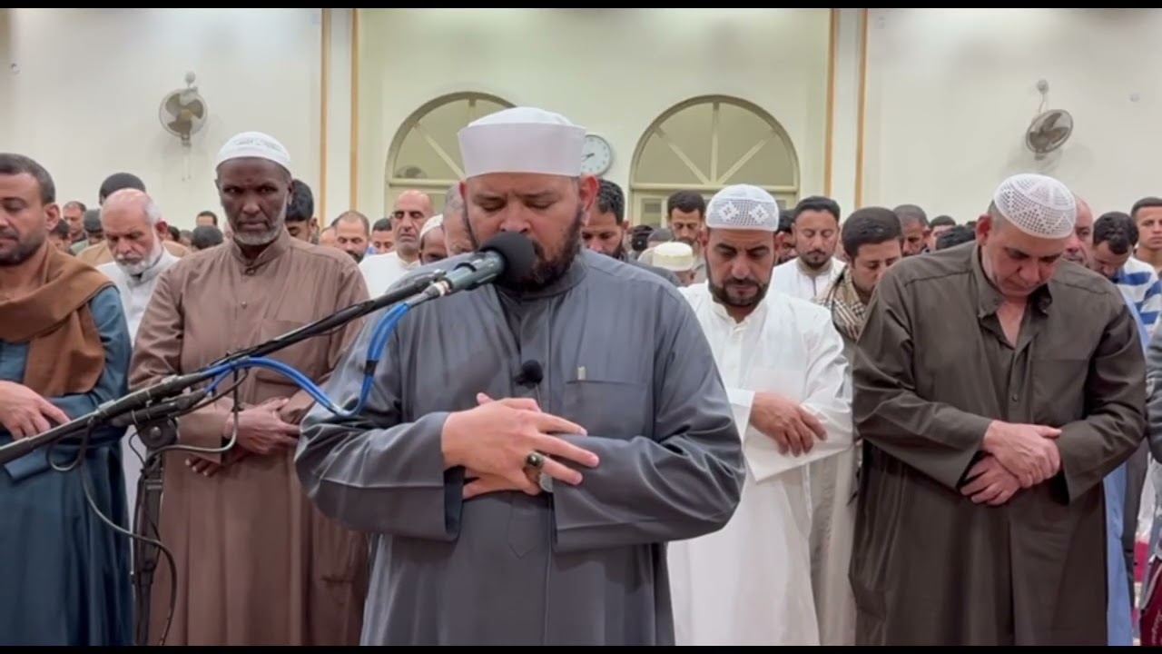 صلاتا العشاء والتراويح ليلة 29 رمضان 1447 تبارك والقلم وأول الحاقة