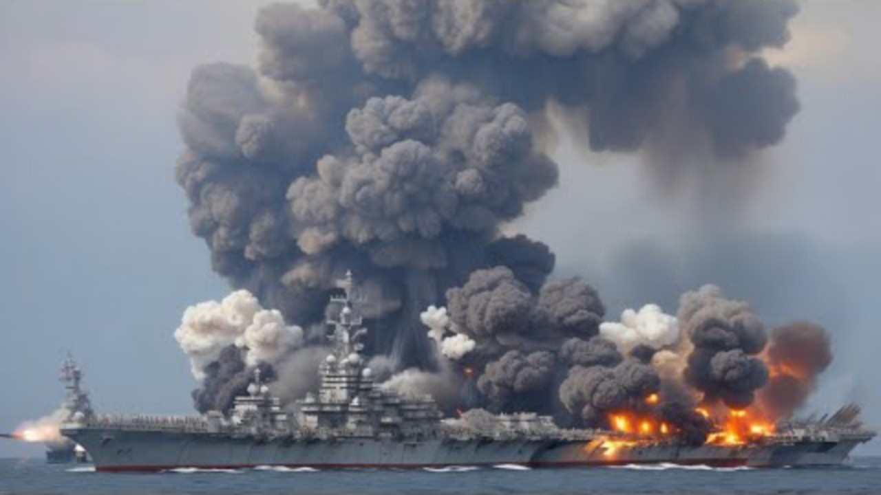 21 минуту назад: Российские пилоты Сухого жестоко уничтожили американский авианосец в Восточном море