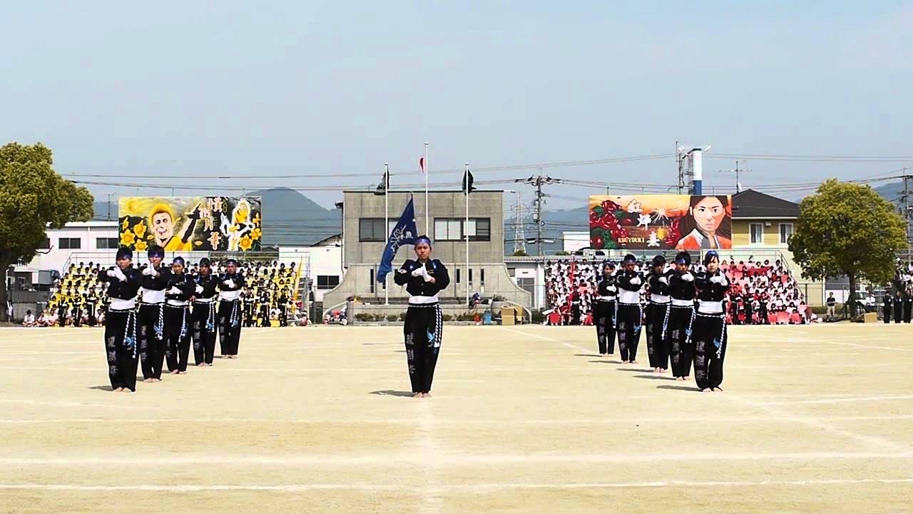平成23年度八代高校応援合戦　青団