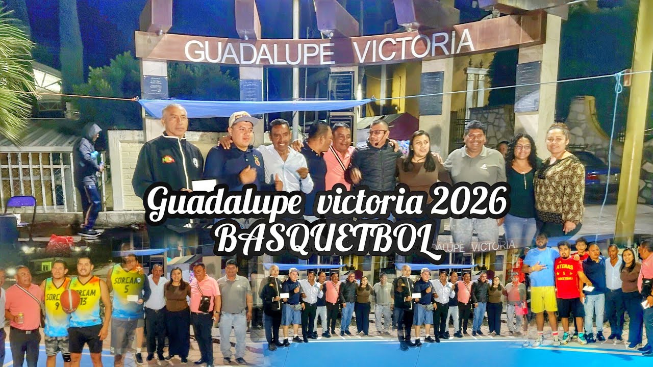 BASQUETBOL EN LA FERIA GUADALUPE VICTORIA 2026 #BASQUETBOL2026 #guadalupevictoria2026 