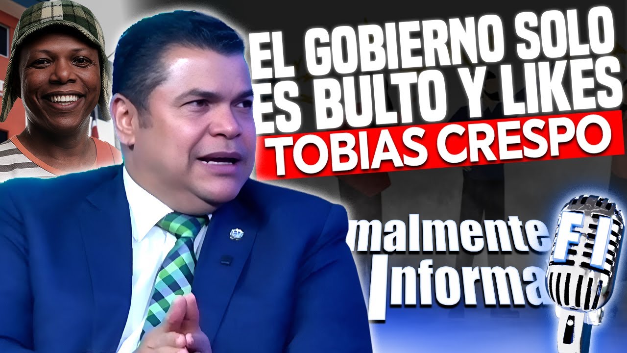TOBIAS CRESPO LO TIENE CLARO! LEONEL LE TUMBARA EL REINADO A LUIS ABINADER Y EL PRM!