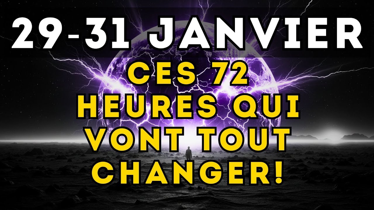 ALERTE : Les 72 prochaines HEURES vont CORRIGER votre année !