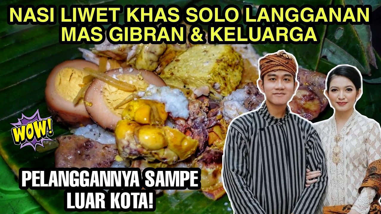 SEJAK 1985! NASI LIWET LANGGANAN GIBRAN !! SAMBEL GORENGNYA DIMASAK 4 JAM | KULINER SOLO | BU PAINAH