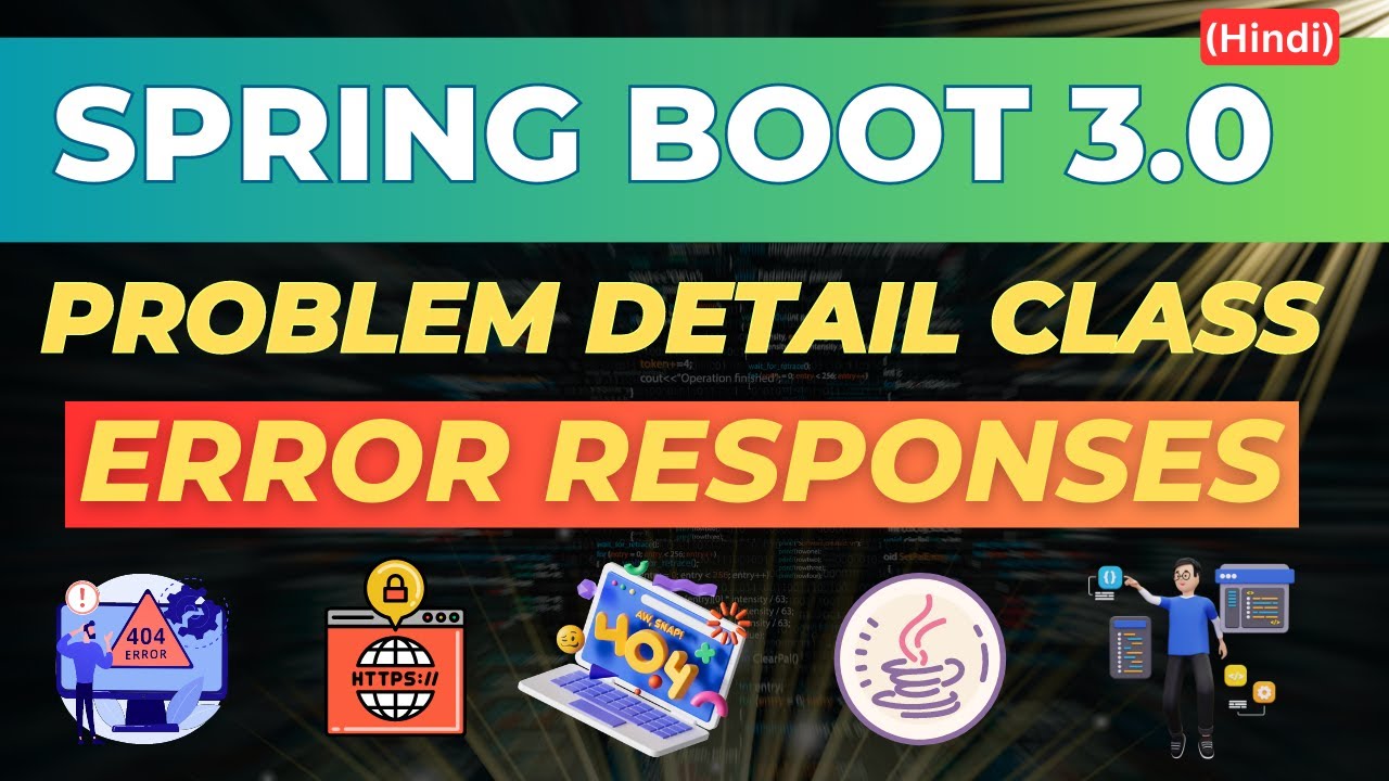 New ProblemDetail Class | Spring Boot 3.0 new  Features