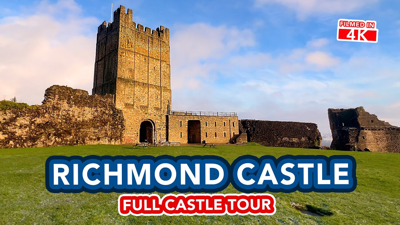 A full tour of RICHMOND CASTLE, North Yorkshire England