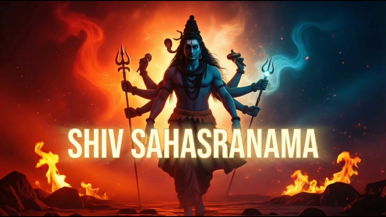 Shiva Sahasranama | 1000 Names of Lord Shiva | Powerful Sanskrit Mantra for Peace & Meditation