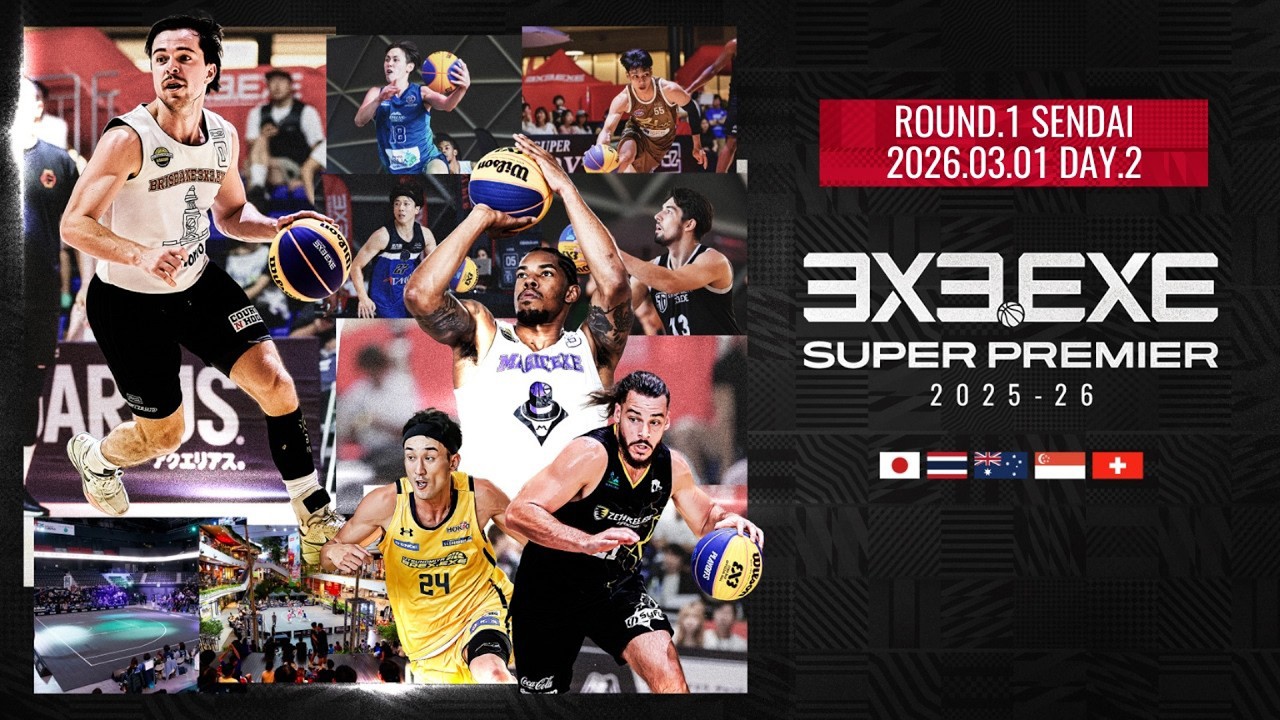 RE-LIVE | 3x3.EXE SUPER PREMIER 2026 | Sendai | STOP 1 - Day 1