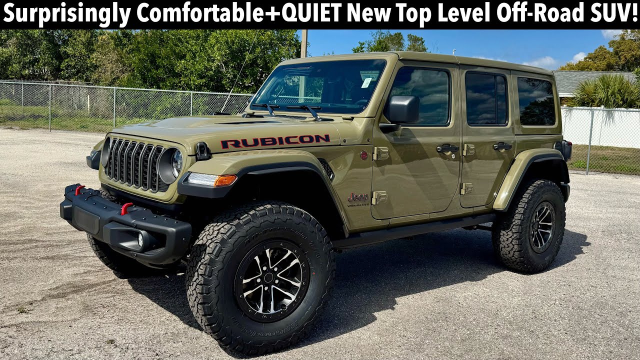 Jeep Wrangler Rubicon X 2025 года: ТЕСТ-ДРАЙВ + ПОЛНЫЙ ОБЗОР