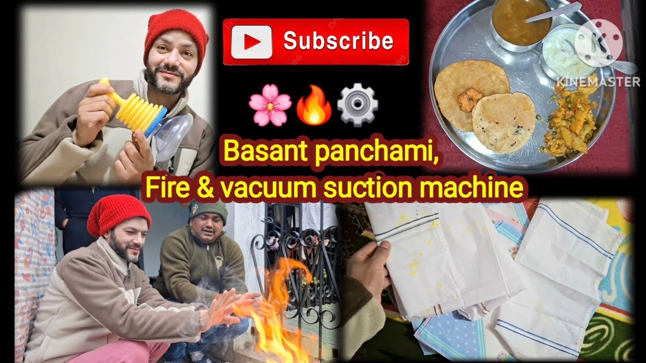 बसंत पंचमी के दिन भयंकर ठंड हो गई😳🥶🙂